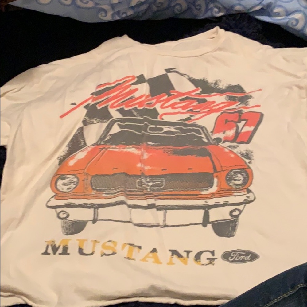 Mustang oversized crop top xl American Eagle